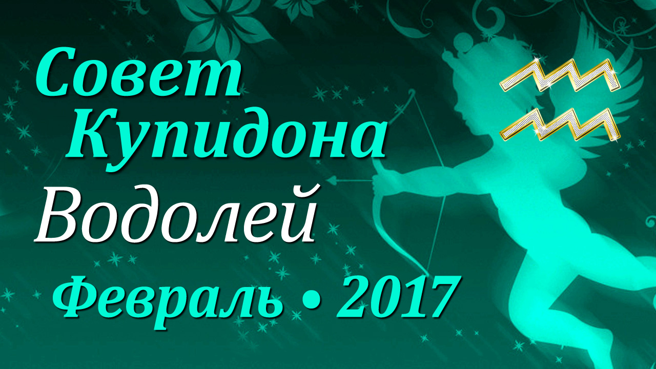 Водолей, Совет Купидона, февраль 2017